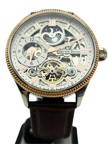 Zegarek Carl von Zeyten Kirnbach Skeleton Automatic CVZ0034RWHS