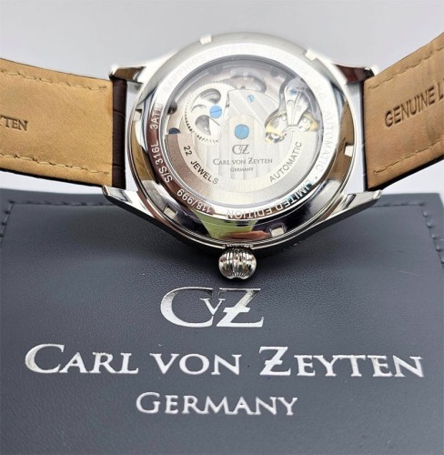 Zegarek Carl von Zeyten Kirnbach Skeleton Automatic CVZ0034RWHS