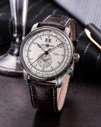 Zegarek Zeppelin 100 Jahre 7640-1 (76401)