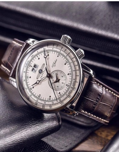 Zegarek Zeppelin 100 Jahre 7640-1 (76401)