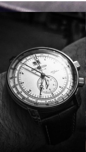 Zegarek Zeppelin 100 Jahre 7640-1 (76401)