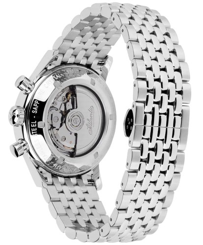 Zegarek Atlantic 52857.41.63 Worldmaster Biomax 528574163 Legend Edition