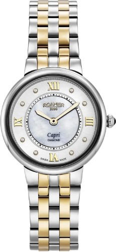 Zegarek ROAMER CAPRI DIAMOND 859845.47.29.50 (859845472950)
