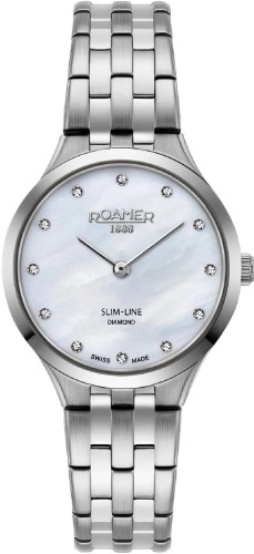 Zegarek ROAMER SLIM-LINE DIAMOND 512847.41.89.20 (512847418920)