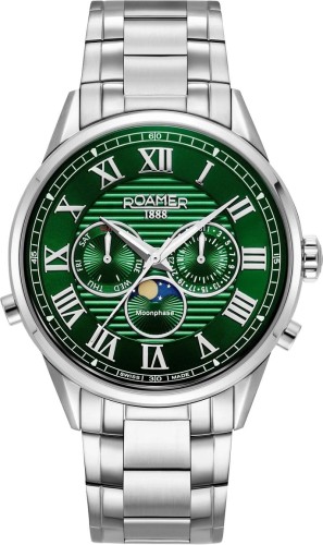 Zegarek ROAMER SUPERIOR MOONPHASE II 513821.41.75.50 (513821417550)