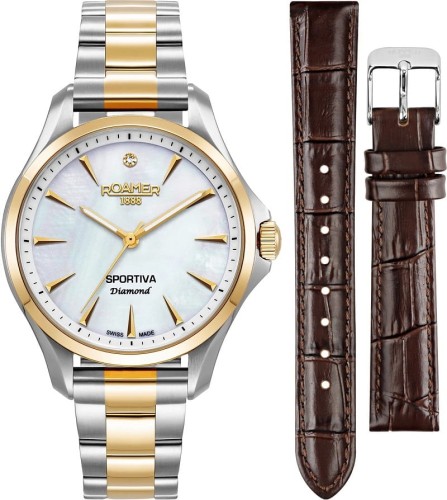 Zegarek ROAMER SPORTIVA DIAMOND 865847.47.20.50 (865847472050)