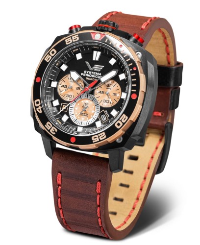 Zegarek Vostok Europe Systema Periodicum "Boron" VK67-650E721 (VK67650E721)