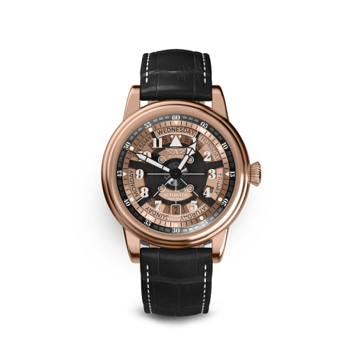 Zegarek Aviator Douglas Day Date Meca 41 V.3.36.2.289.4 (V33622894)