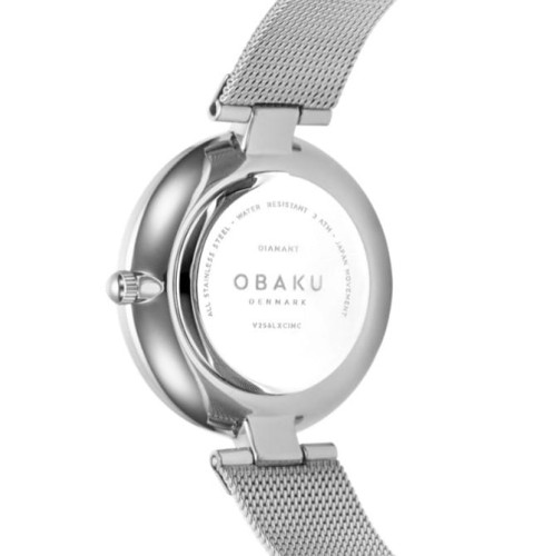 Zegarek Obaku Denmark Diamant - Steel V256LXCIMC