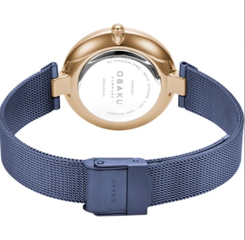 Zegarek Obaku Denmark Diamant - Steel V256LXVLML