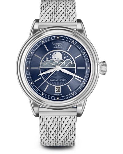 Zegarek Aviator  Douglas Moonflight V.1.33.0.255.5 (V13302555)