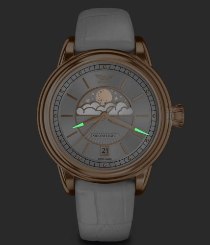 Zegarek Aviator  Douglas Moonflight V.1.33.2.251.4 (V13322514)