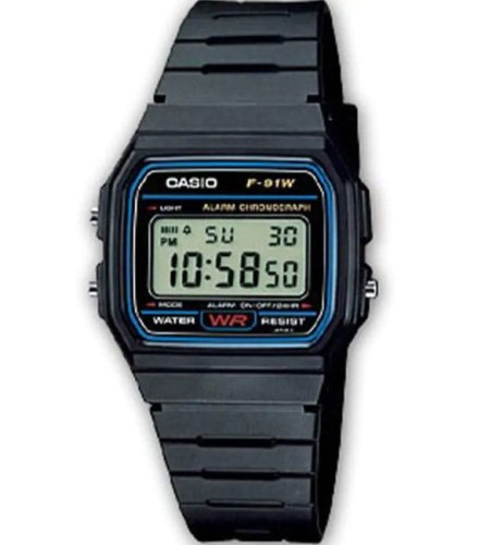 Zegarek Casio Vintage Collection F-91W-1YER (F91W1YER)