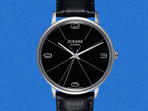 Zegarek Błonie Zodiak Mechaniczny Czarny 5TD124 (5905326213262)