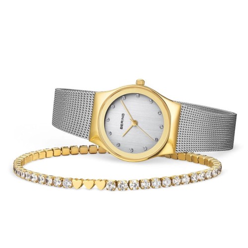 Zegarek Bering Classic 12927-001-GWP (12927001GWP) z bransoletką