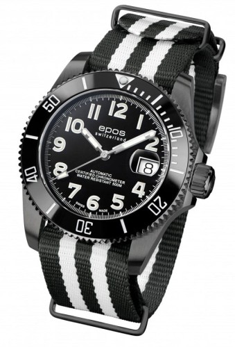 Zegarek Epos Sportive Diver Titanium 3504.131.80.35.65 (3504131803565)