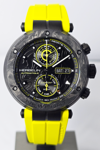 Zegarek Herbelin Newport Carbon Titanium 288CTN14CY Limited Edition + Rotomat WOLF