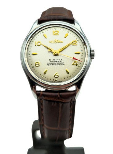 Zegarek DELBANA z lat 50-tych STAN BDB W8