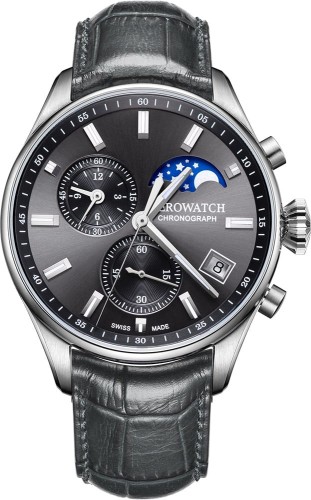 Zegarek Aerowatch Les Gandes Classiques Chronograph Moon Phases A 78990 AA01 (A78990AA01)