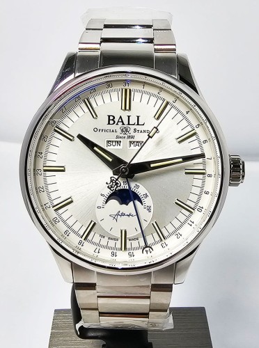 Zegarek Ball Engineer II Moon Calendar Limited Edition NM3016C-S1J-SL (NM3016CS1JSL)