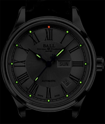 Zegarek Ball Trainmaster Roman NM1058D-S4J-GY (NM1058DS4JGY)