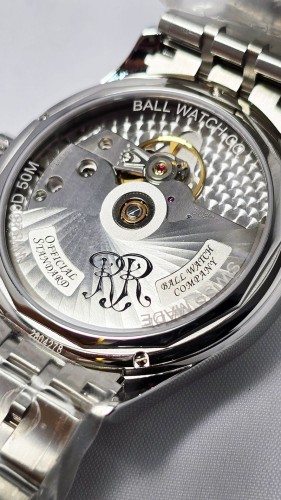 Zegarek Ball Trainmaster Manufacture 80 Hours NM3280D-S1CJ-SL (NM3280DS1CJSL)