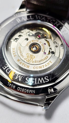 Zegarek Ball Trainmaster Legend NM9080D-L1J-BK (NM9080DL1JBK)