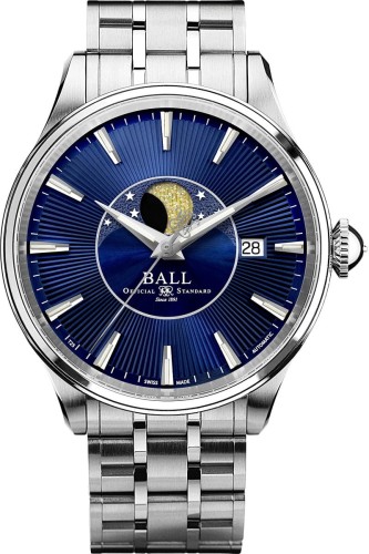 Zegarek Ball Trainmaster Moon Phase NM3082D-SJ-BE (NM3082DSJBE)