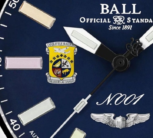 Zegarek Ball  Engineer Master II Doolittle Raiders Limited Edition NM2638C-L1-BE (NM2638CL1BE)