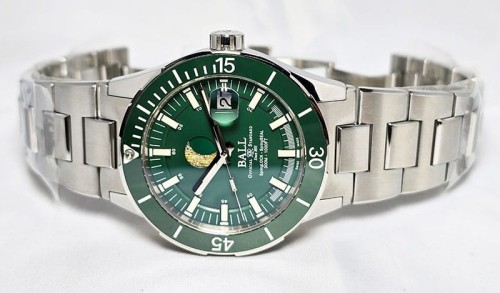 Zegarek Ball Roadmaster Challenger Moonphase DM3130B-S13J-GR (DM3130BS13JGR)