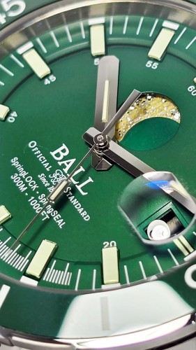 Zegarek Ball Roadmaster Challenger Moonphase DM3130B-S13J-GR (DM3130BS13JGR)