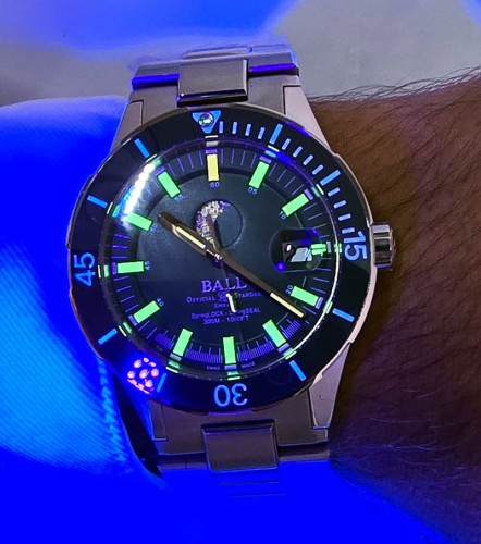 Zegarek Ball Roadmaster Challenger Moonphase DM3130B-S13J-GR (DM3130BS13JGR)