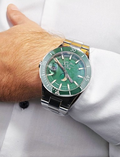 Zegarek Ball Roadmaster Challenger Moonphase DM3130B-S13J-GR (DM3130BS13JGR)