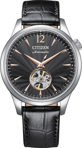 Zegarek CITIZEN MECHANICAL CLASSIC OPEN HEART NH9131-14E (NH913114E)