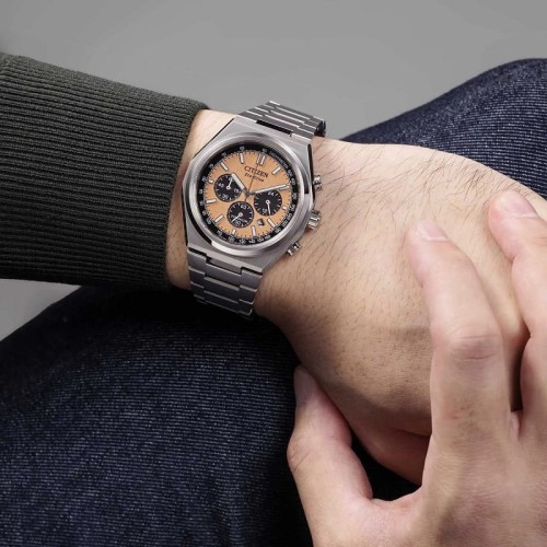 Zegarek  Citizen Super Titanium Chronograph CA4610-85Z (CA461085Z)