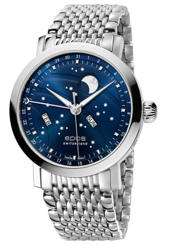 Zegarek Epos Oeuvre D'Art 3440 Big Moon 3440.322.20.16.30 (3440322201630)