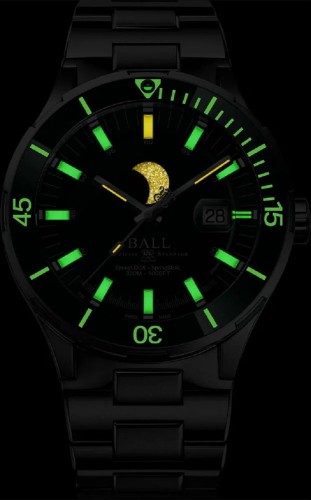 Zegarek Ball Roadmaster Challenger Moonphase DM3130B-S13J-BE (DM3130BS13JBE)