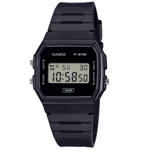 Zegarek Casio Digital F-91WB-1AEF (F91WB1AEF)