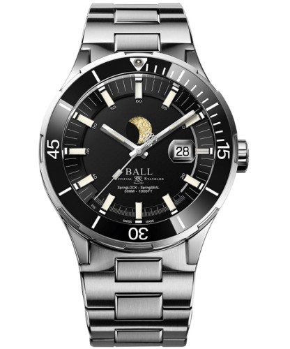 Zegarek Ball Roadmaster Challenger Moonphase 43 mm DM3150B-S13J-BK (DM3150BS13JBK)