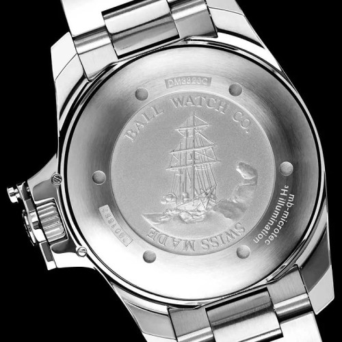 Zegarek Ball Engineer Hydrocarbon Moon Navigator DM3320C-SAJ-BK (DM3320CSAJBK)