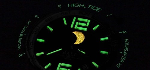 Zegarek Ball Engineer Hydrocarbon Moon Navigator DM3320C-SAJ-BK (DM3320CSAJBK)
