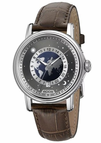 Zegarek Epos Emotion Globe 24h 3390.302.20.54.27 (3390302205427)