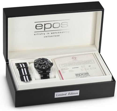 Zegarek Epos 3504 Sportive Diver Titanium COSC Limited Edition 3504.138.85.35.95 (3504138853595)