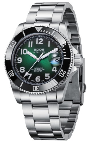 Zegarek Epos Sportive Diver Titanium 3504.131.80.33.90 (3504131803390)