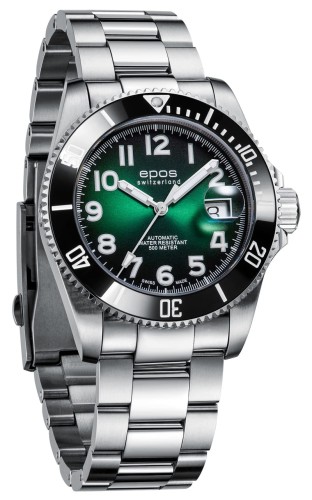 Zegarek Epos Sportive Diver Titanium 3504.131.80.33.90 (3504131803390)