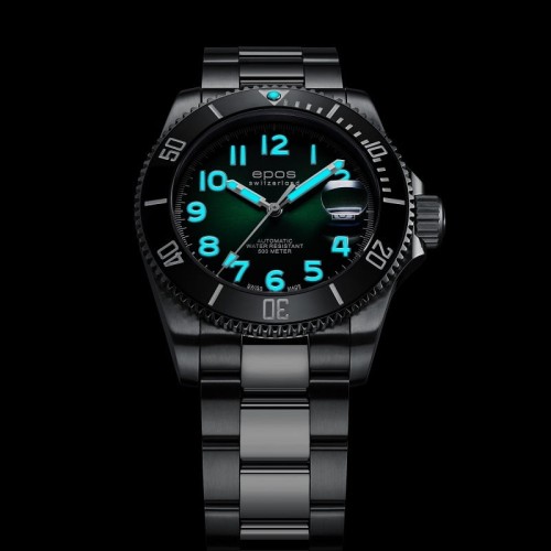 Zegarek Epos Sportive Diver Titanium 3504.131.80.33.90 (3504131803390)