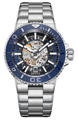 Zegarek Epos 3441 Sportive Diver Automatic Skeleton 3441.135.26.16.30 (3441135261630)