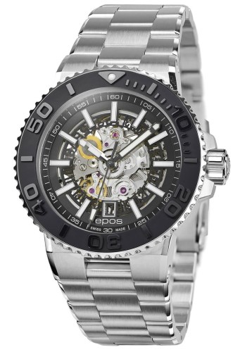 Zegarek Epos 3441 Sportive Diver Automatic Skeleton 3441.135.25.15.30 (3441135251530)