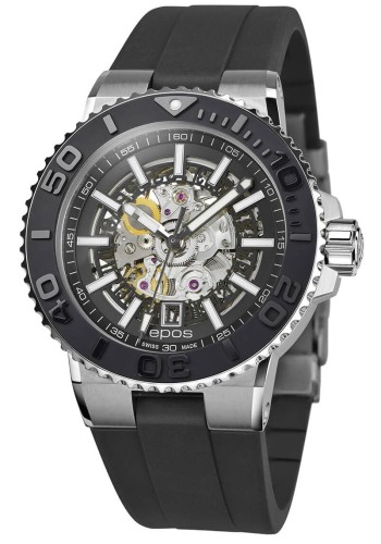 Zegarek Epos 3441 Sportive Diver Automatic Skeleton 3441.135.25.15.55 (3441135251555)