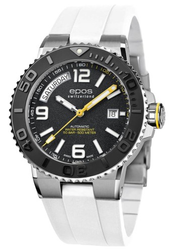 Zegarek Epos Sportive 3441 Diver Day Date 3441.142.20.95.50 (3441142209550)